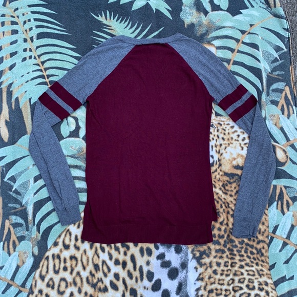 Varsity Stripe Raglan Sweater - Picture 4 of 4